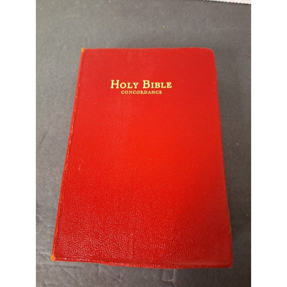 Holy Bible Concordance Red Letter KJV World Red Bible